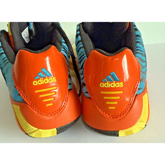 Adidas Agent Gil Restomod Mens Size 10 Team Orange Basketball Shoes GY6481 - Picture 4 of 7